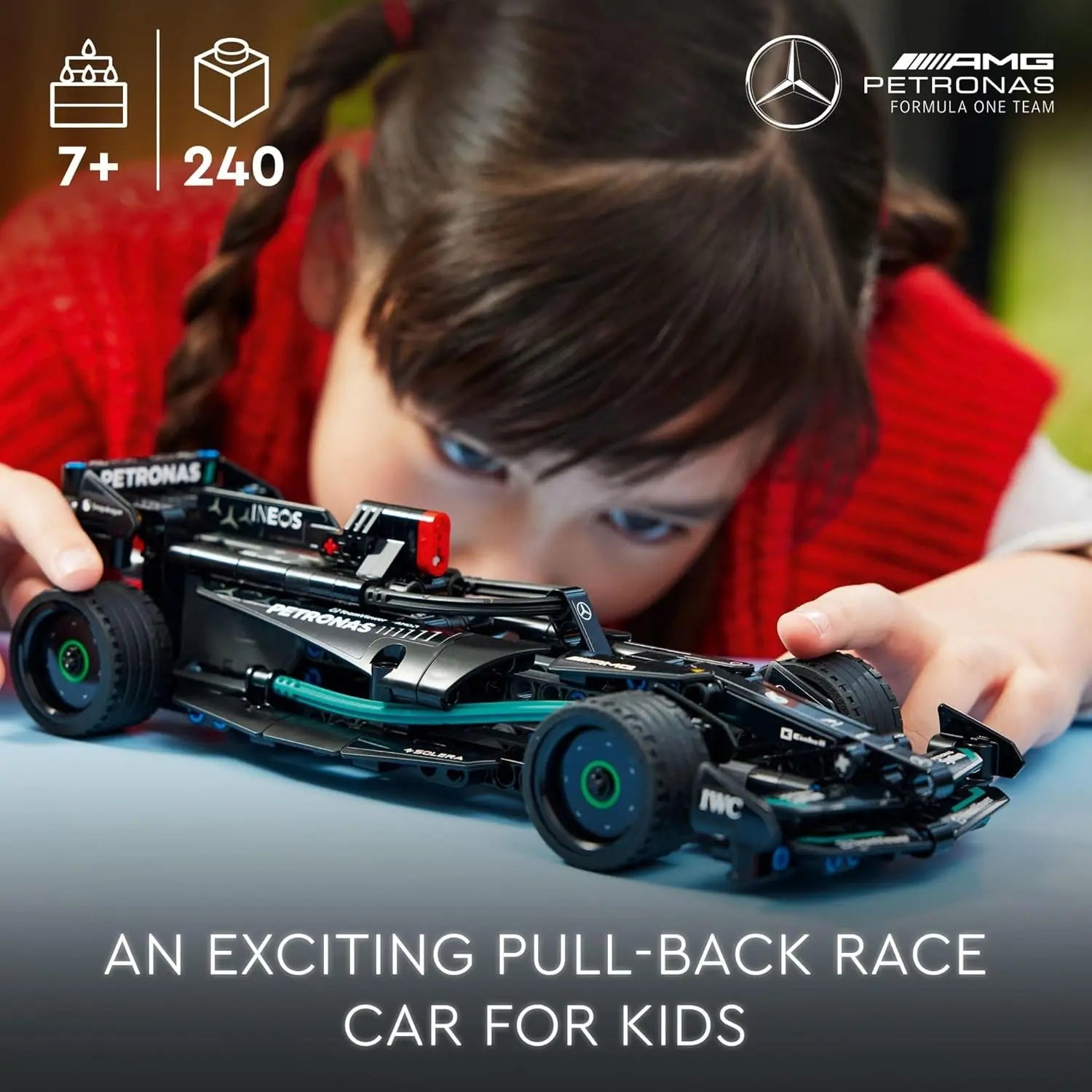 LEGO 42165 Technic Mercedes-AMG F1 W14 E Performance Powered Car Toy, Vehicle Building Set, Mercedes Racing Toy Model