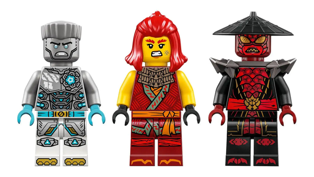 LEGO® NINJAGO® Zane’s Battle Suit Mech 71827 NINJAGO Dragons Rising 3 Minifigures for kids Ages 6+ Birthday Gift 92 Pieces
