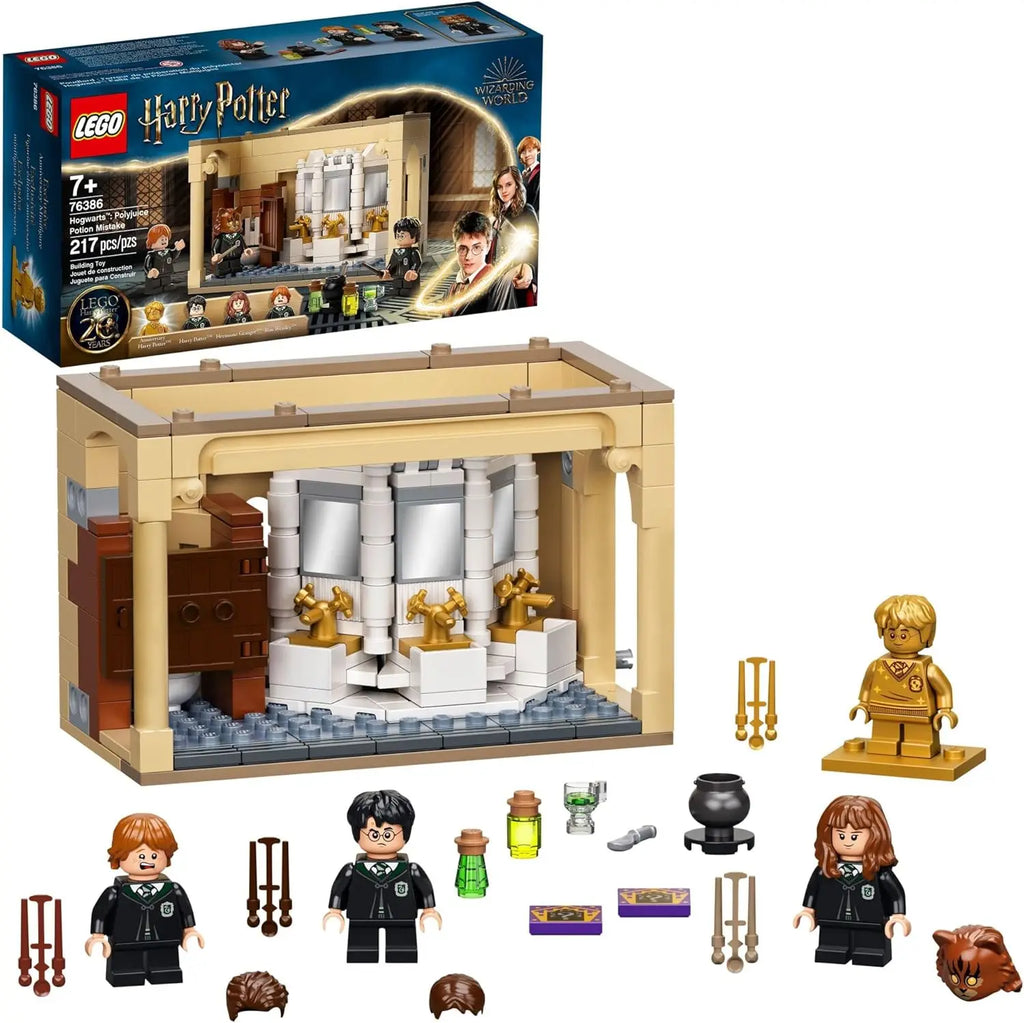 Lego 76386 Harry Potter Hogwarts: Polyjuice Potion Mistake Puzzle building block set toys for children's holiday gifts